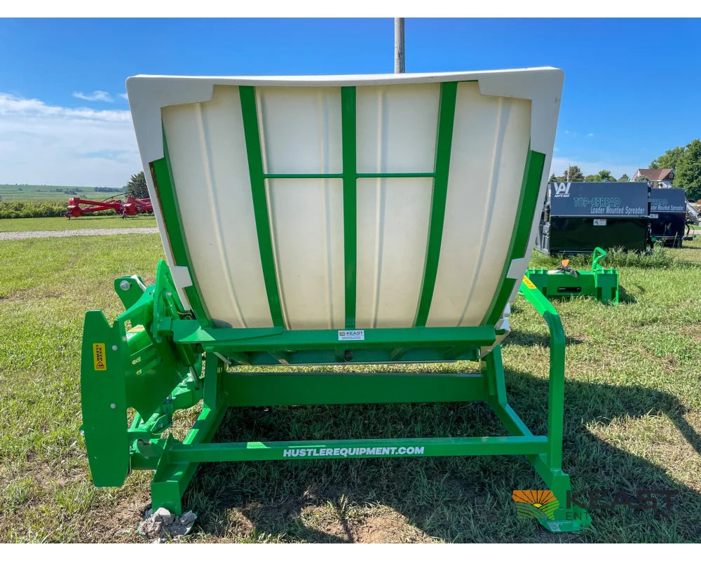 Hustler Chainless LX105 Bale Feeder 5’ Side Chute 3-Point Mount Bale Processors