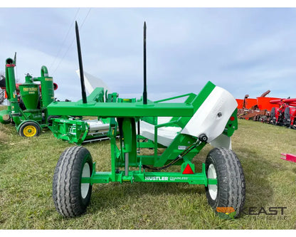 Hustler Chainless TH205 HD Bale Feeder Pull Type Rear Self-Loading Forks Bale Processors