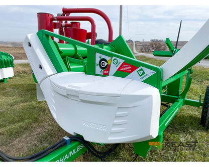 Hustler Chainless TH205 HD Bale Feeder Pull Type Rear Self-Loading Forks Bale Processors