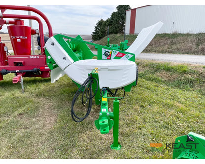 Hustler Chainless TH205 HD Bale Feeder Pull Type Rear Self-Loading Forks Bale Processors