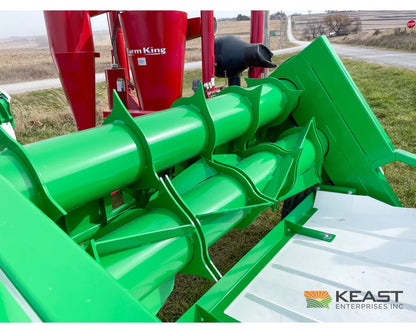 Hustler Chainless TH205 HD Bale Feeder Pull Type Rear Self-Loading Forks Bale Processors