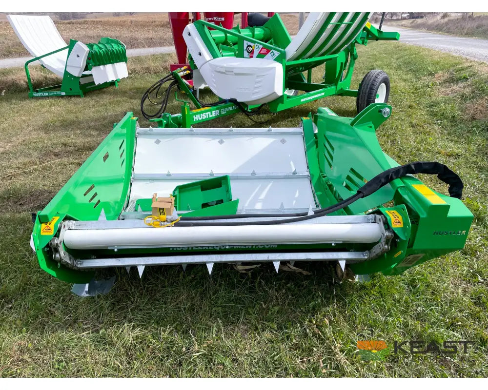 Hustler Unrolla LX105 Bale Feeder Skid Steer Loader Kit Sprayers