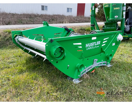 Hustler Unrolla LX105 Bale Feeder Skid Steer Loader Kit Sprayers