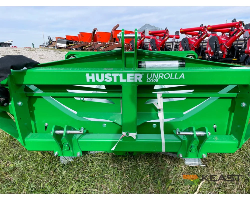Hustler Unrolla LX105 Bale Feeder Skid Steer Loader Kit Sprayers