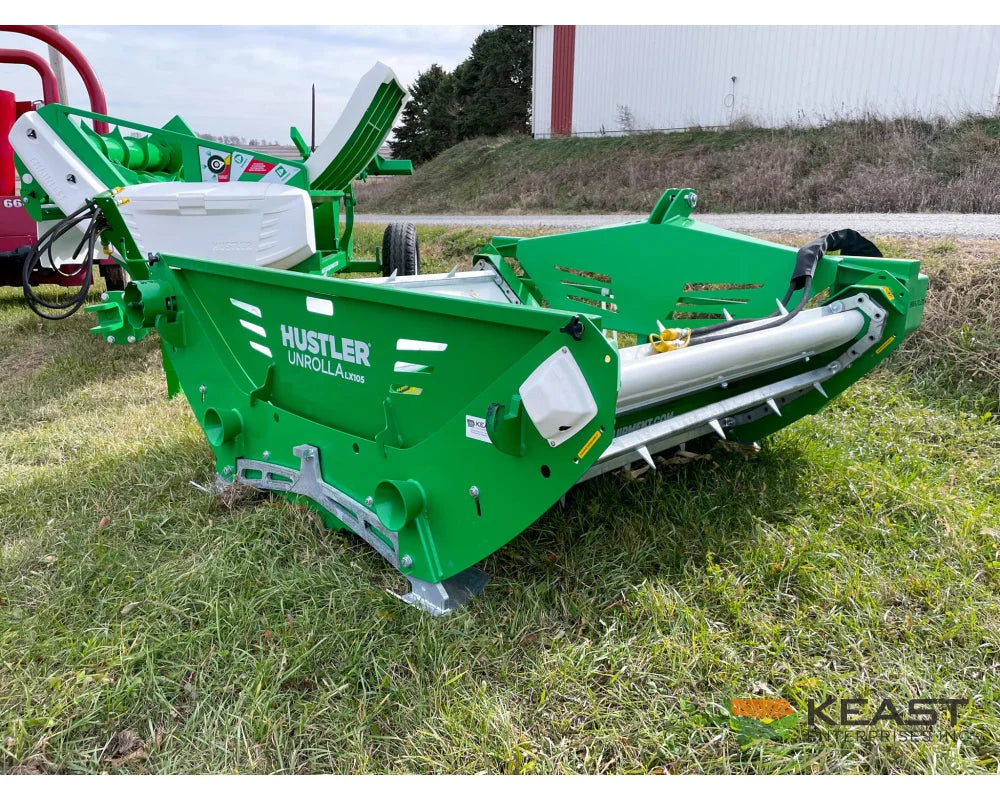 Hustler Unrolla LX105 Bale Feeder Skid Steer Loader Kit Sprayers