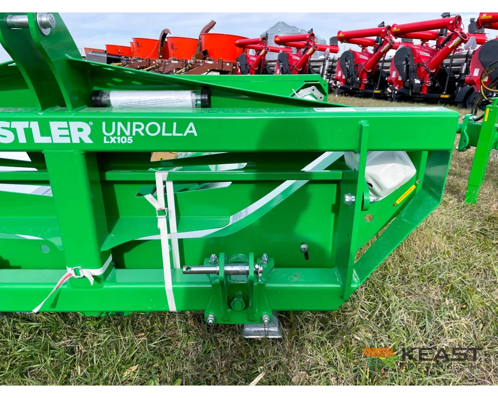 Hustler Unrolla LX105 Bale Feeder Skid Steer Loader Kit Sprayers