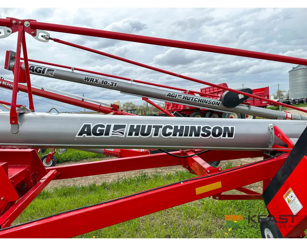 Hutchinson HX 13 94 Auger 13’’ x 94’ Electric Swingaway Scissor Lift Augers