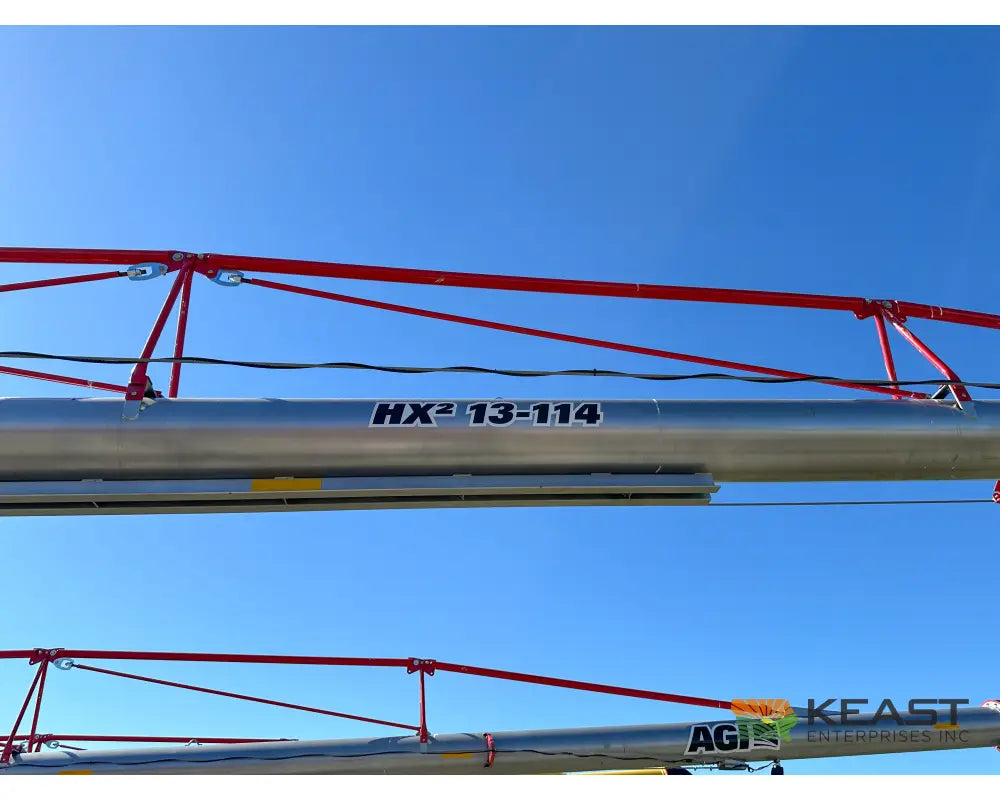 Hutchinson HX 13-114 Auger 13’’ x 114’ Swingaway Hopper Scissor Lift Augers