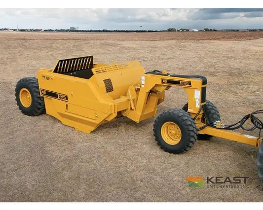 Icon AG11 11 Yard Ejection Scraper 8’ Working Width Replaceable Cutting Edge Ejection Scrapers