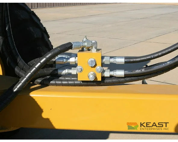 Icon AG11 11 Yard Ejection Scraper 8’ Working Width Replaceable Cutting Edge Ejection Scrapers