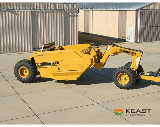 Icon AG13 13 Yard Ejection Scraper 8’ Working Width Replaceable Cutting Edge Ejection Scrapers