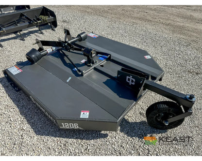 Ironcraft 1206 6’ Rotary Mower 540 PTO 40-65 HP Mowers
