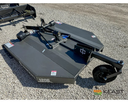 Ironcraft 1206 6’ Rotary Mower 540 PTO 40-65 HP Mowers
