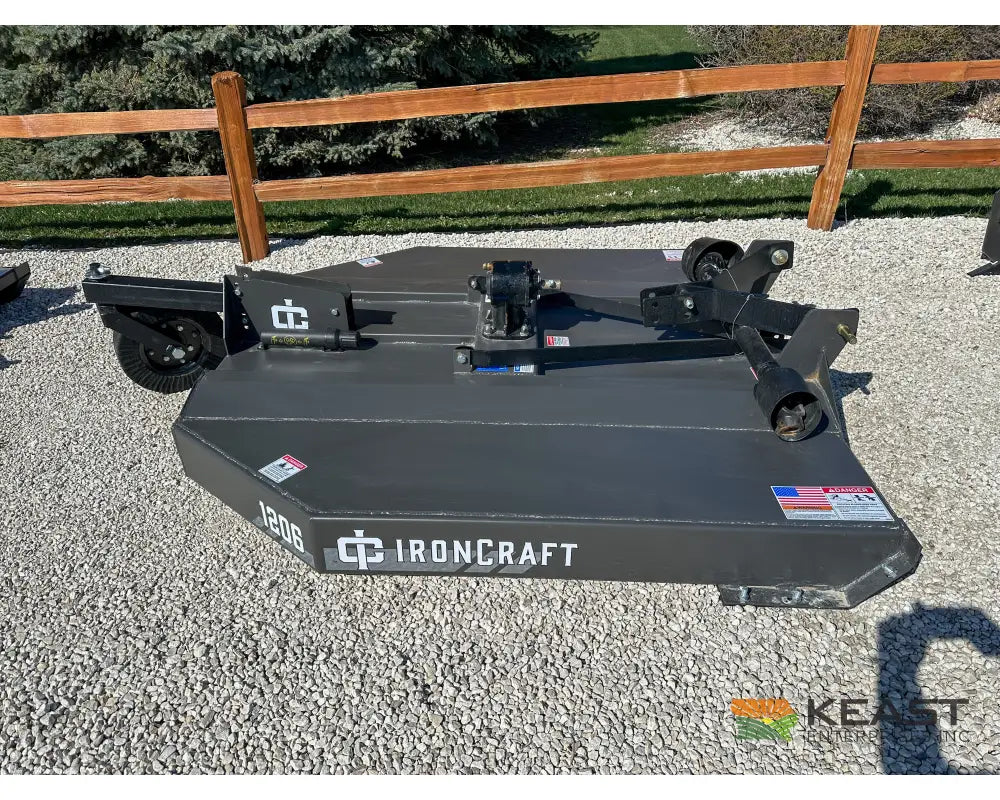 Ironcraft 1206 6’ Rotary Mower 540 PTO 40-65 HP Mowers