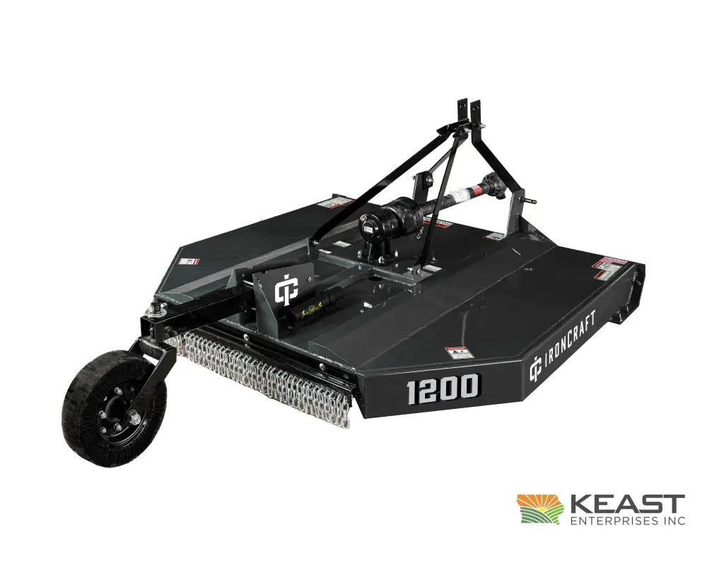 Ironcraft 1206 6’ Rotary Mower - 540 PTO 40-65 HP Mowers