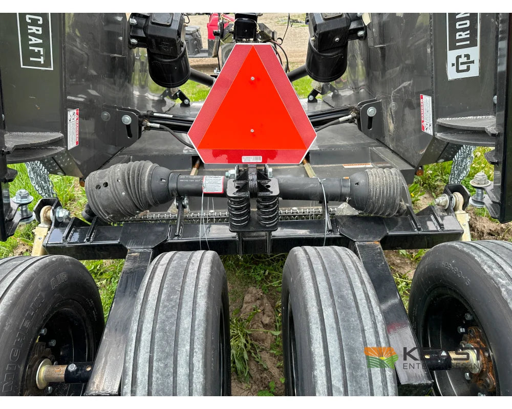 Ironcraft 3515 15’ Flex Wing Mower - Aircraft Tires Deck Rings Flex Wing Mowers