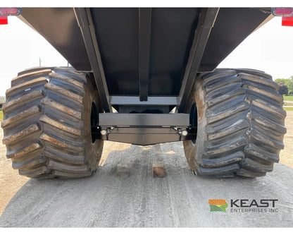 J&M 1112 Grain Cart - 1,150 Bushel Capacity Roll Tarp 20’’ Discharge Scales Grain Carts