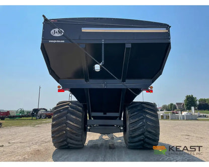 J&M 1112 Grain Cart - 1,150 Bushel Capacity Roll Tarp 20’’ Discharge Scales Grain Carts