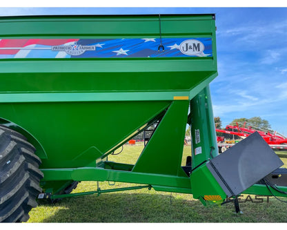 J&M 1312 Grain Cart 1,325 Bushel Capacity Roll Tarp 20’’ Discharge Scales Grain Carts