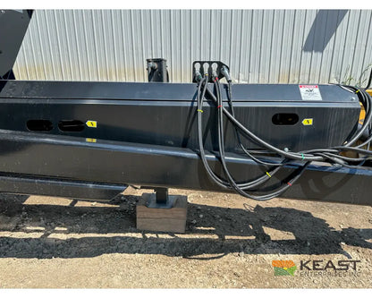 J&M 1312T Tracked Grain Cart 1,325 Bushel Capacity Roll Tarp 20’’ Discharge Scales Grain Carts