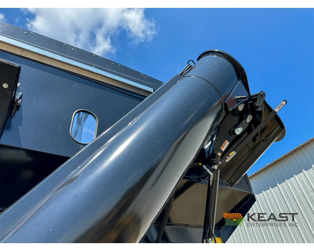 J&M 1312T Tracked Grain Cart 1,325 Bushel Capacity Roll Tarp 20’’ Discharge Scales Grain Carts