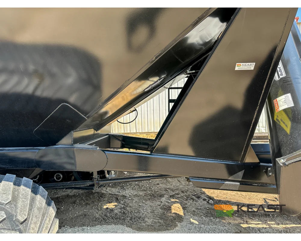 J&M 1312T Tracked Grain Cart 1,325 Bushel Capacity Roll Tarp 20’’ Discharge Scales Grain Carts