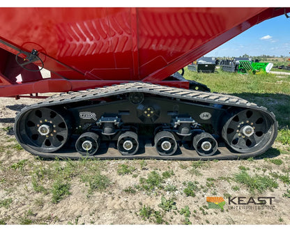 J&M 1522T Tracked Grain Cart 1,500 Bushel Capacity Roll Tarp 20’’ Discharge Scales Grain Carts