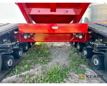 J&M 1522T Tracked Grain Cart 1,500 Bushel Capacity Roll Tarp 20’’ Discharge Scales Grain Carts