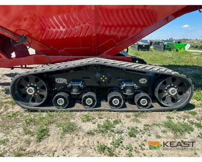 J&M 1522T Tracked Grain Cart 1,500 Bushel Capacity Roll Tarp 20’’ Discharge Scales Grain Carts