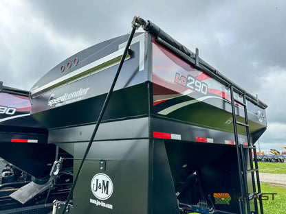 J&M LC290 Bulk Seed Tender 290 Cu Ft Capacity Intercomp Scales Seed Tenders