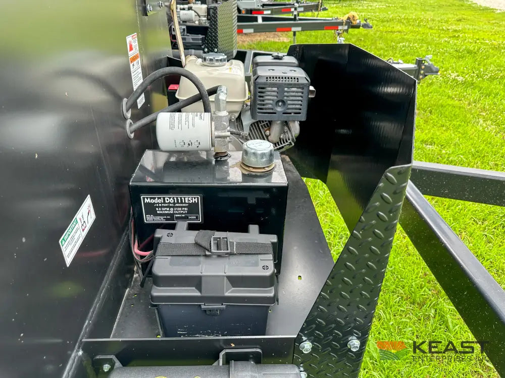J&M LC290 Bulk Seed Tender 290 Cu Ft Capacity Intercomp Scales Seed Tenders