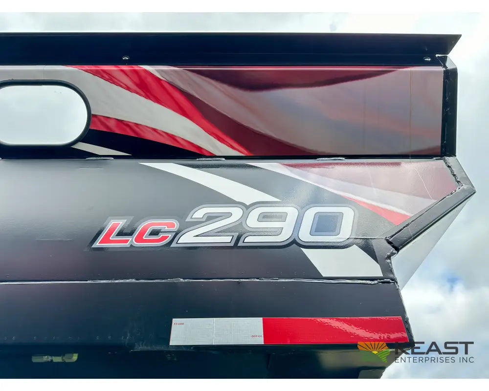 J&M LC290 Bulk Seed Tender 290 Cu Ft Capacity Intercomp Scales Seed Tenders