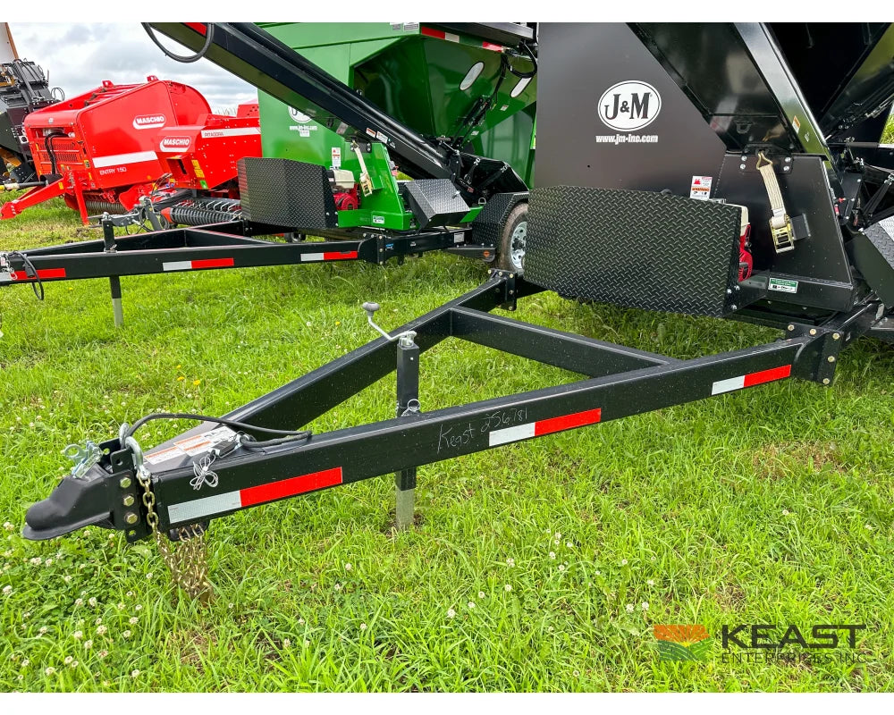 J&M LC290 Bulk Seed Tender 290 Cu Ft Capacity Intercomp Scales Seed Tenders