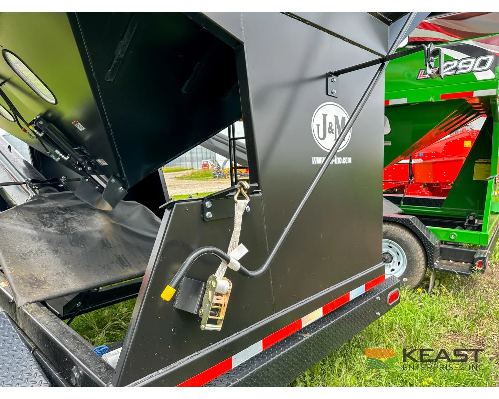 J&M LC290 Bulk Seed Tender 290 Cu Ft Capacity Intercomp Scales Seed Tenders