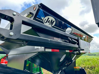 J&M LC290 Bulk Seed Tender 290 Cu Ft Capacity Intercomp Scales Seed Tenders