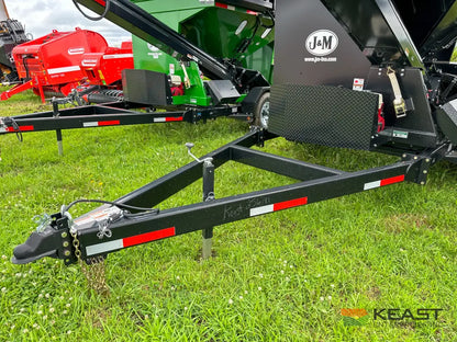 J&M LC290 Bulk Seed Tender 290 Cu Ft Capacity Intercomp Scales Seed Tenders