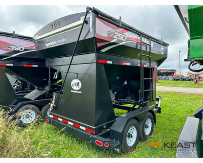 J&M LC290 Bulk Seed Tender 290 Cu Ft Capacity Intercomp Scales Seed Tenders