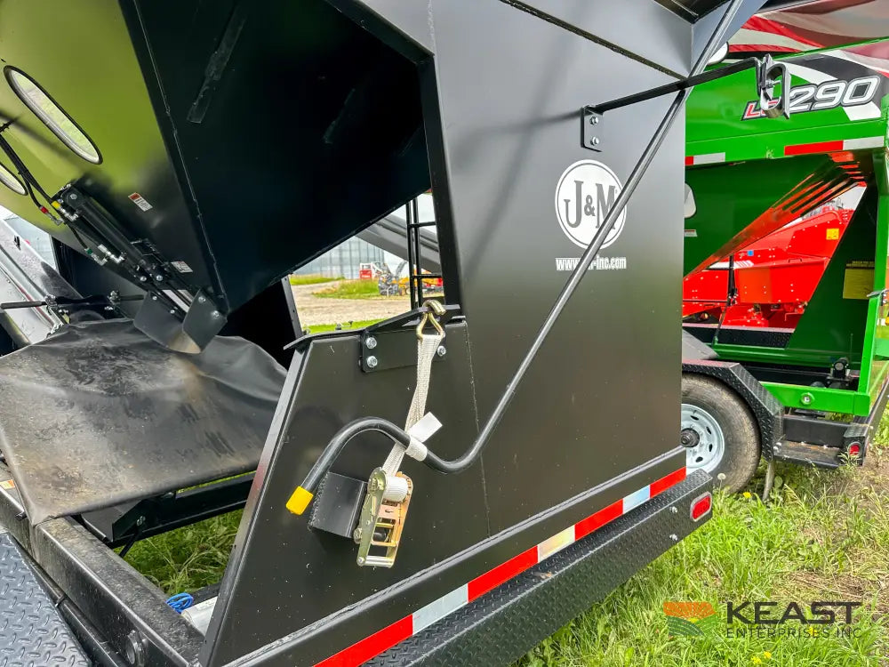 J&M LC290 Bulk Seed Tender 290 Cu Ft Capacity Intercomp Scales Seed Tenders
