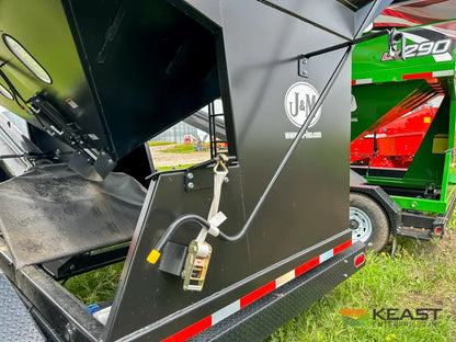J&M LC290 Bulk Seed Tender 290 Cu Ft Capacity Intercomp Scales Seed Tenders