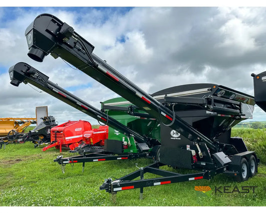 J&M LC290 Bulk Seed Tender 290 Cu Ft Capacity Intercomp Scales Seed Tenders