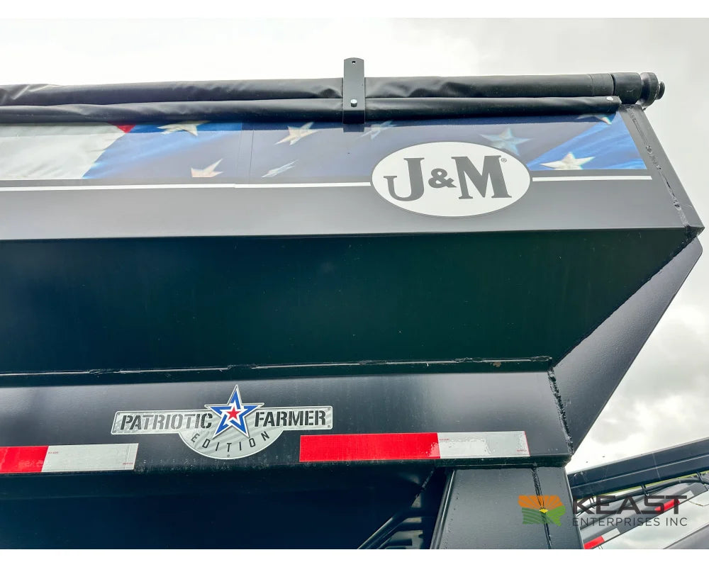 J&M LC290 Bulk Seed Tender 290 Cu Ft Capacity Intercomp Scales Seed Tenders