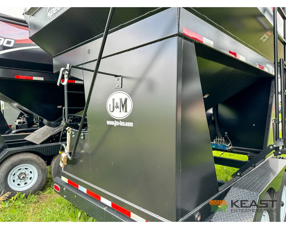 J&M LC290 Bulk Seed Tender 290 Cu Ft Capacity Intercomp Scales Seed Tenders