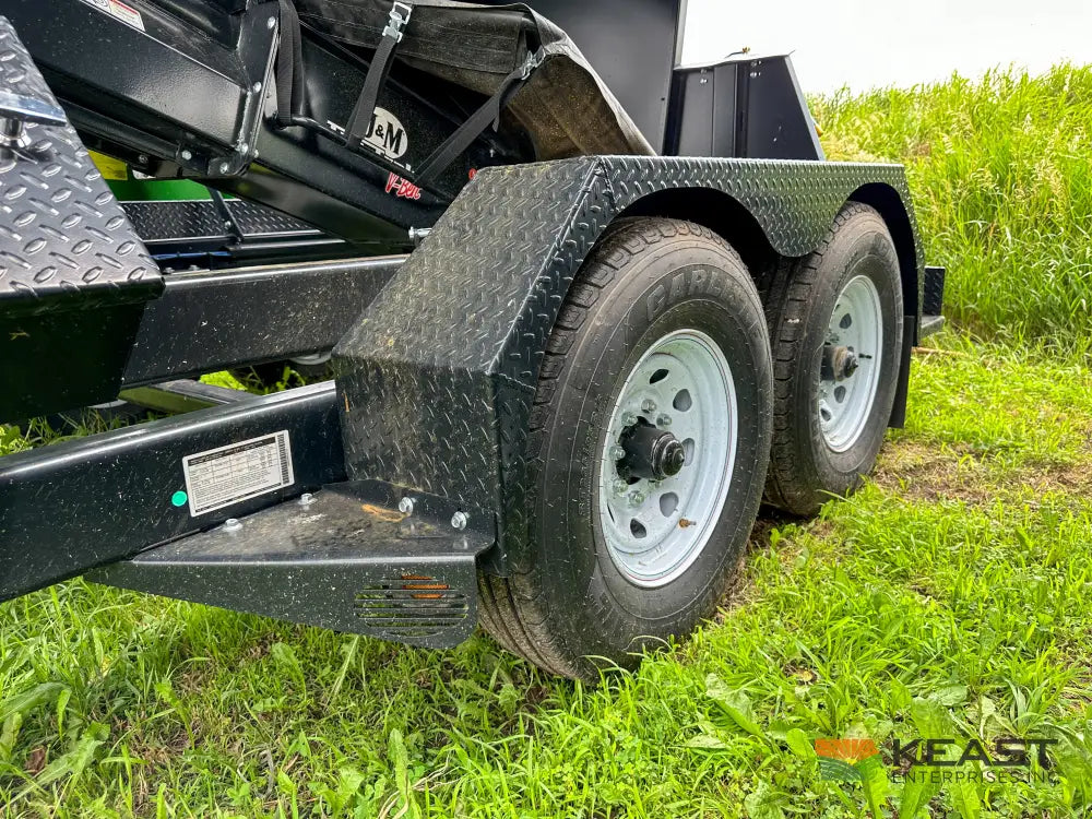 J&M LC290 Bulk Seed Tender 290 Cu Ft Capacity Intercomp Scales Seed Tenders