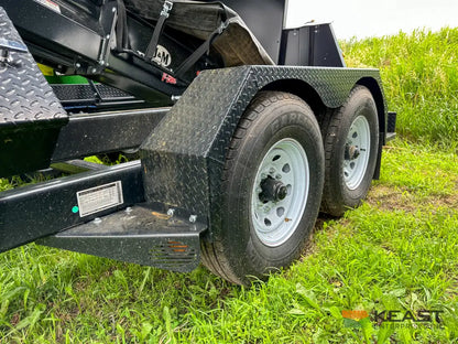 J&M LC290 Bulk Seed Tender 290 Cu Ft Capacity Intercomp Scales Seed Tenders