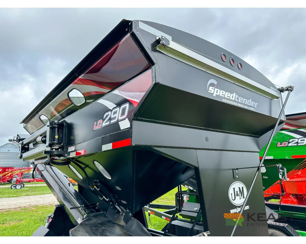 J&M LC290 Bulk Seed Tender 290 Cu Ft Capacity Intercomp Scales Seed Tenders