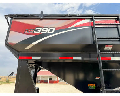 J&M LC390 Bulk Seed Tender 390 Cu Ft Capacity Intercomp Scales Seed Tenders