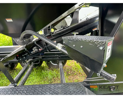 J&M LC390 Bulk Seed Tender - 390 Cu Ft Capacity Intercomp Scales Talc Kit Seed Tenders