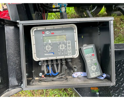 J&M LC390 Bulk Seed Tender - 390 Cu Ft Capacity Intercomp Scales Talc Kit Seed Tenders