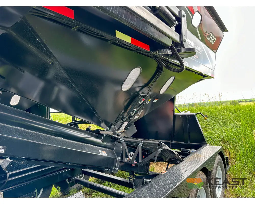 J&M LC390 Bulk Seed Tender - 390 Cu Ft Capacity Intercomp Scales Talc Kit Seed Tenders
