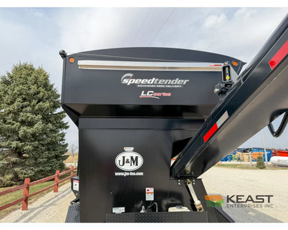 J&M LC390 Bulk Seed Tender 390 Cu Ft Capacity Intercomp Scales Seed Tenders